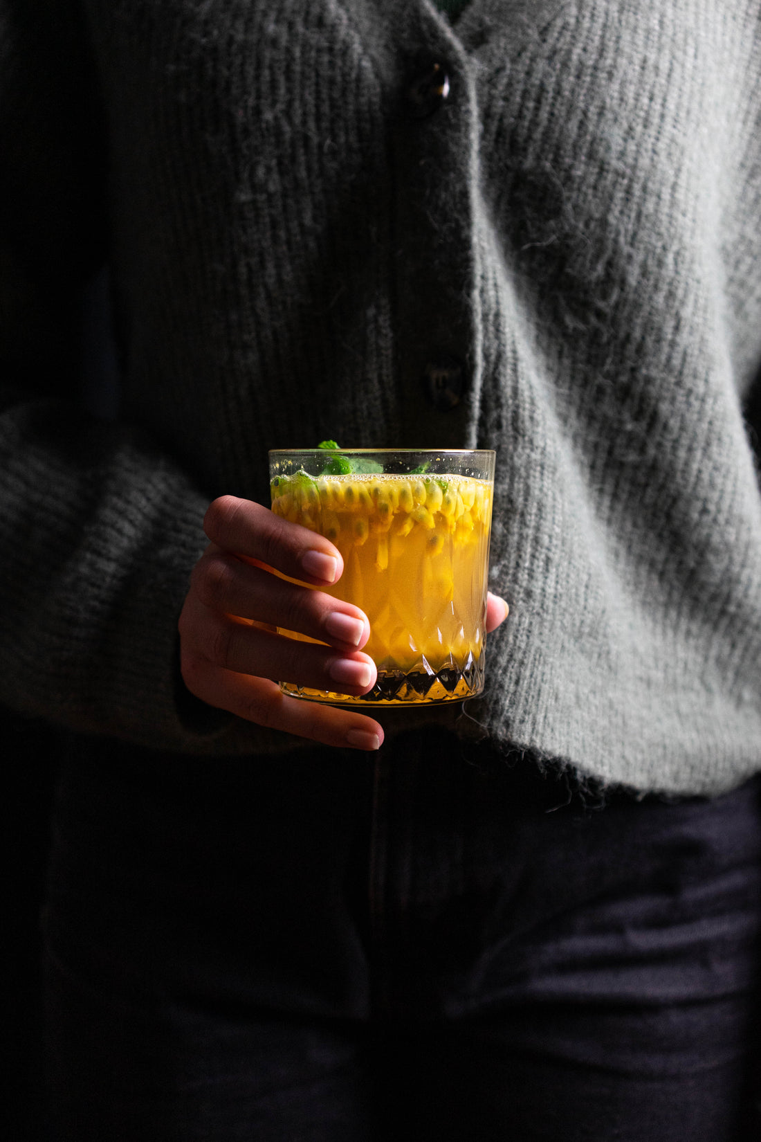 Passionfruit Bourbon Smash | Old Soggy Spiced Bourbon Vanilla Oak