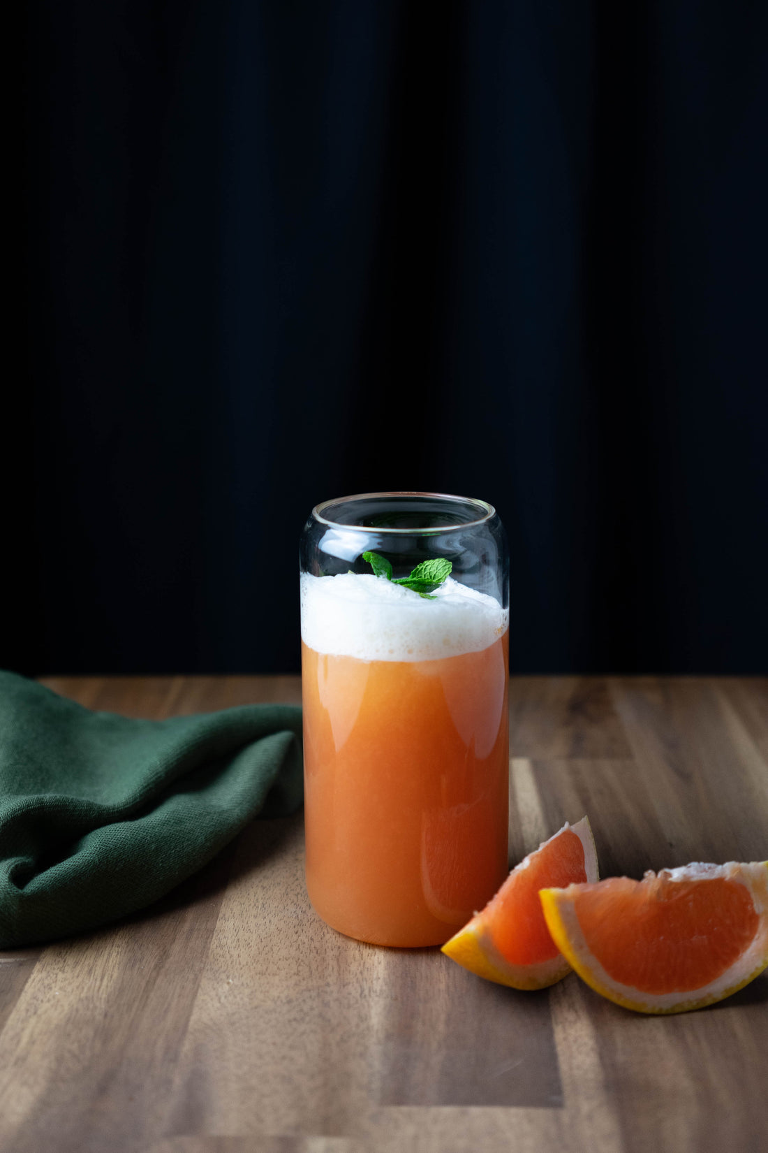 Grapefruit Bourbon Sour | Old Soggy Spiced Bourbon Vanilla Oak