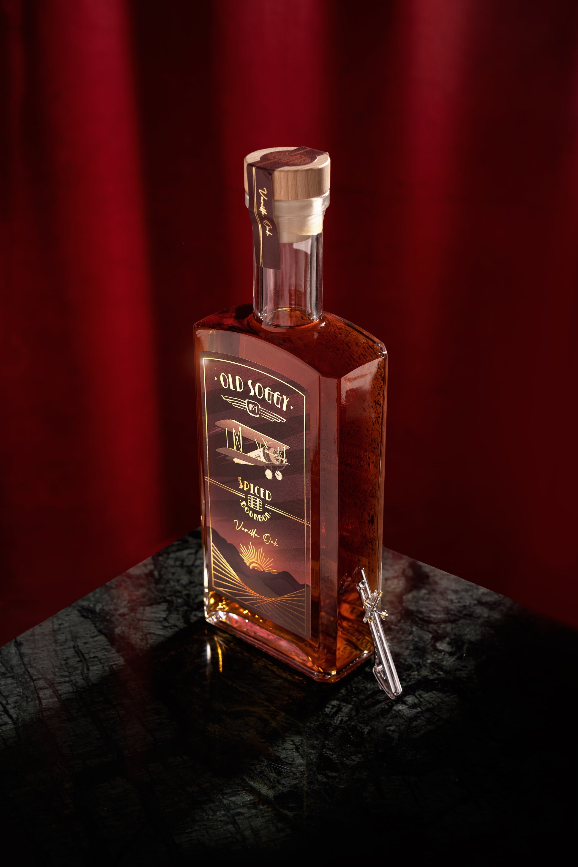 Old Soggy Paket: Bourbon Liqueur und Spiced Bourbon